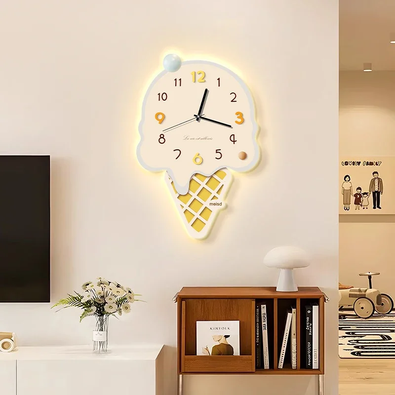 Ordinary Cream Wind Unique Wall Clock Style Office Interior Luxury Wall Clock Interior Bedroom Reloj De Pared Home Decoration