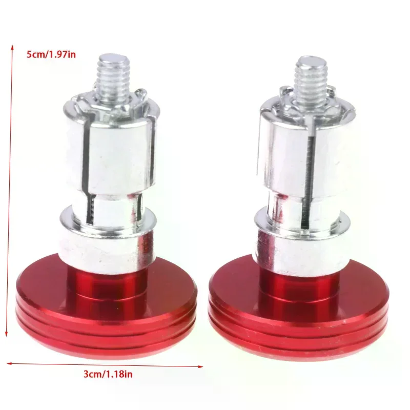 1 Pair High Quality Motorcycle Handlebar End Caps Aluminum Motorcycle Grips Ends Anti Slip Designs