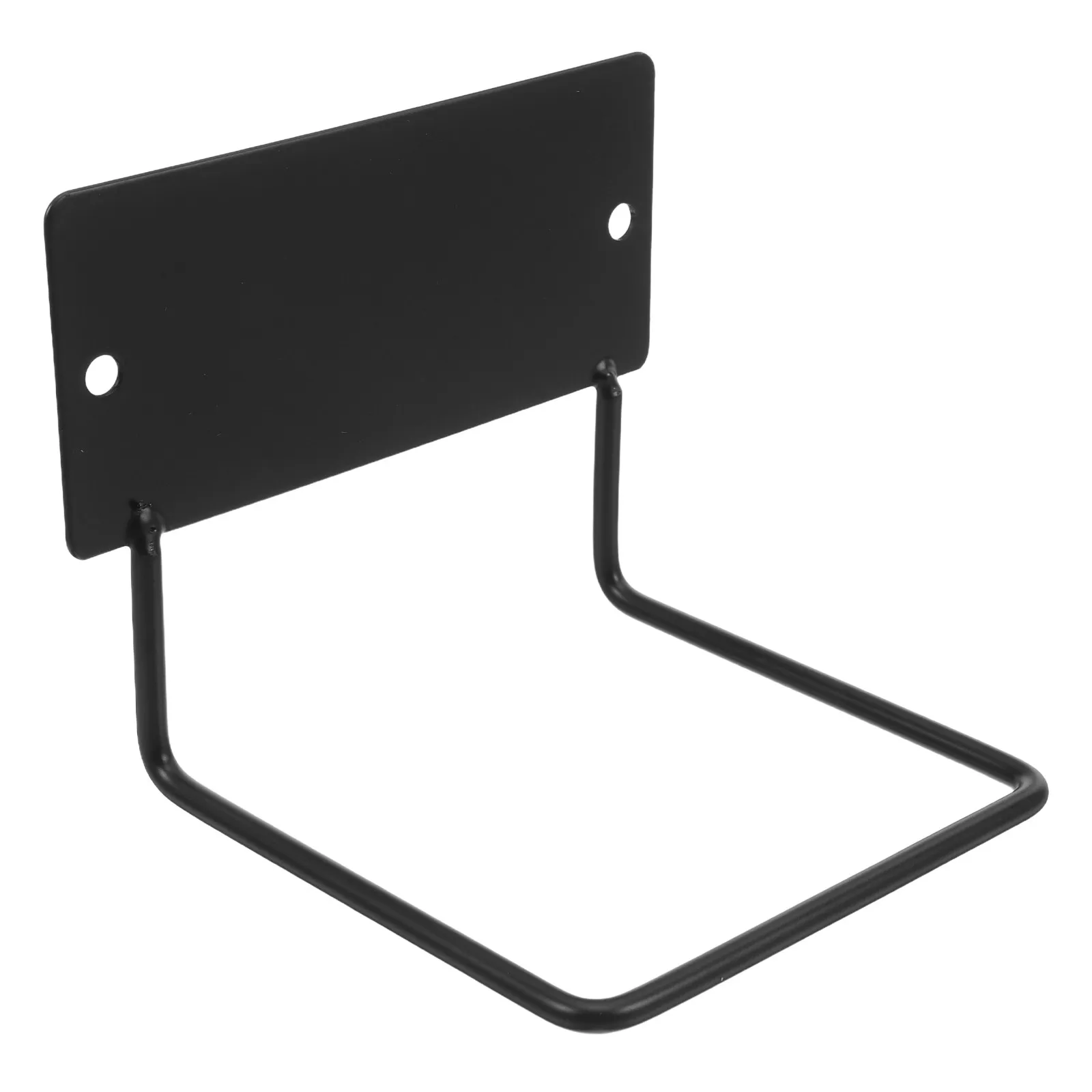 Wooden Bed Frame Mattress Holder For Bedroom Setup Bed Slide 10CM Height Iron No Drill Black Retainer