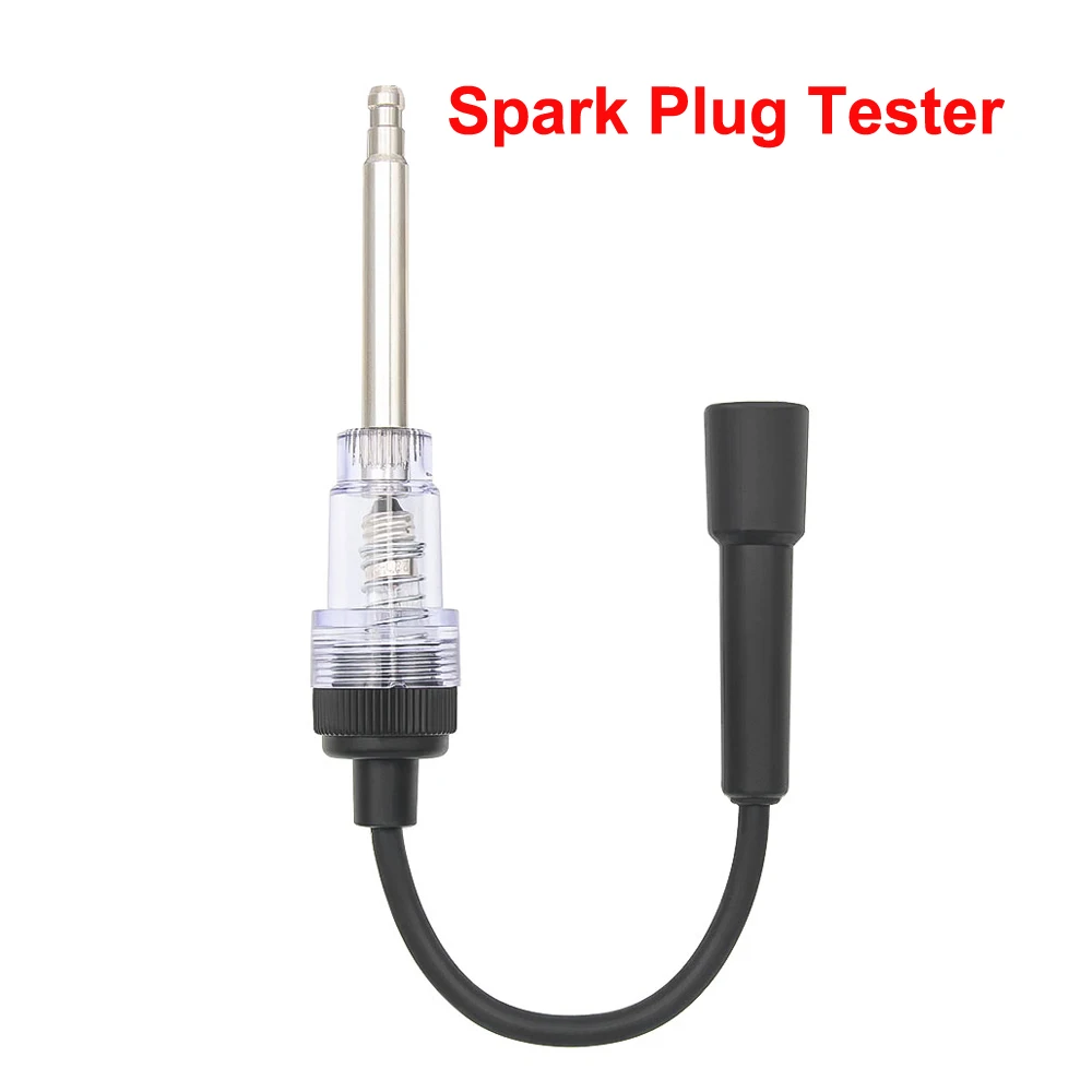 Car Spark Plug Tester Ignition System Coil Engine Inline Auto Diagnostic Test Tool In-Line Igniton Spark Tester Wire Spark Test