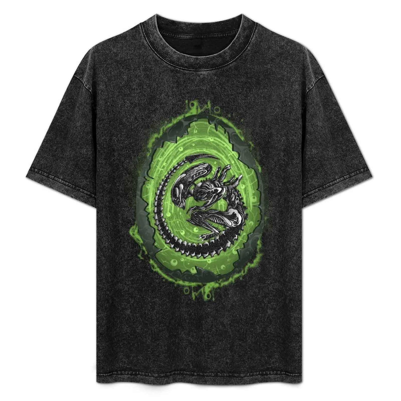 Alien Incubation T-Shirt Soft Cotton Print T-Shirt