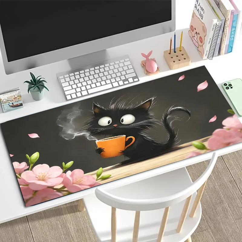 

Large Gaming Desk Mat , Non-Slip Rubber Base ， Computer Mousepad Keyboard Desk Mat for Gaming Work, New Arrival