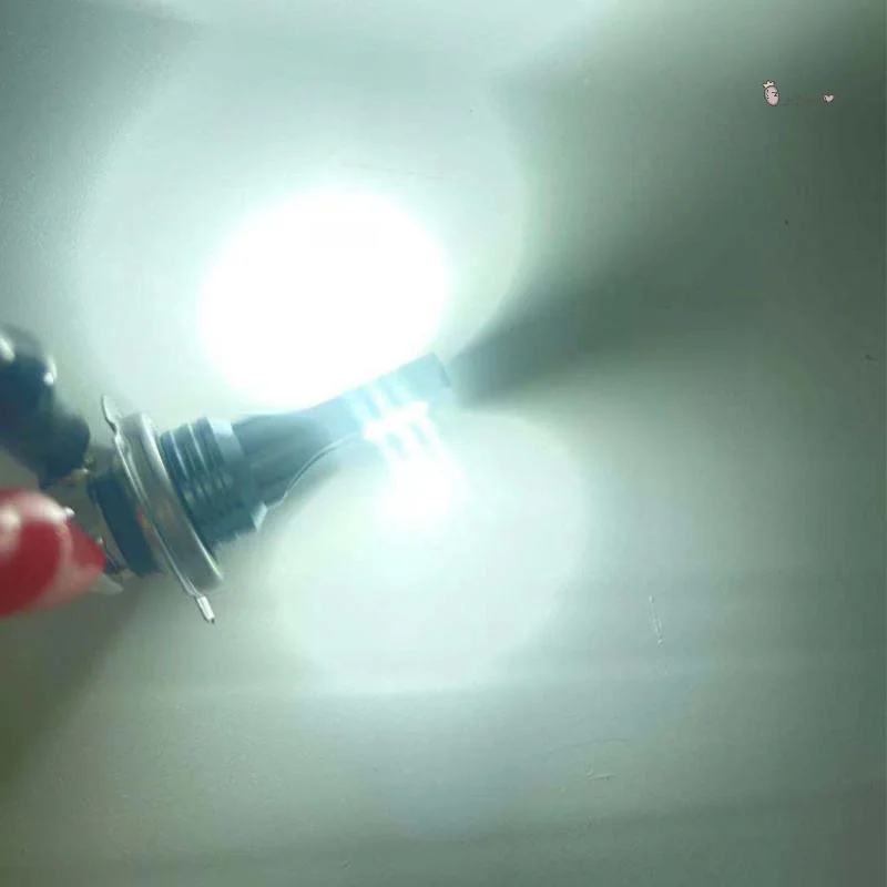 

[X6O] 1Pcs H11 H8 H7 H4 LED Car Fog Light Bulbs DRL Motorcycle Headlight Lamp Auto Driving Headlamp 6500K 7500K 12 24V