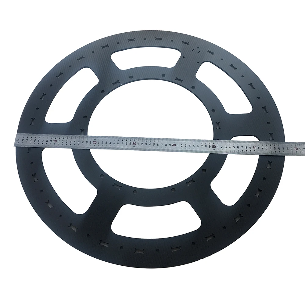 Custom Machining of High-Strength Lightweight Carbon Fiber Arbitrary Cutting / CNC Engraving / Hole Drilling Precision Machining