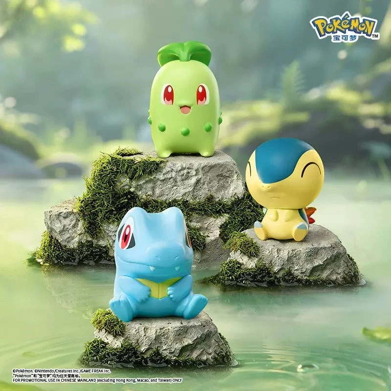 Pokemon Pet Elf Original Partners Blind Box Fine Craftsmanship Cartoon Figurine Trendy Tabletop Ornament Collection Accessory