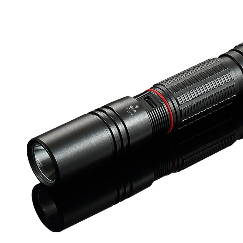 JETBEAM BC20-GT مصباح يدوي قابل لإعادة الشحن 1080LM Cree XP-L HI LED مغناطيس خلفي مع بطارية 18650