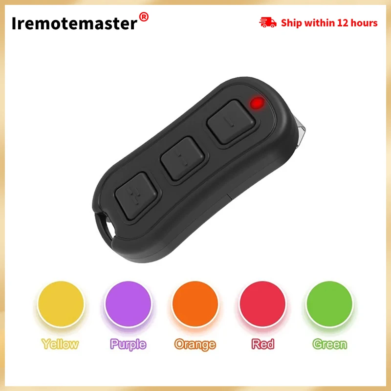 Garage Door Opener Remote Compatible with Liftmaster Craftsman with Purple Yellow Red Orange Green Learn Button for 893MAX