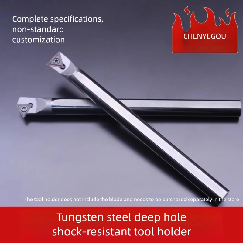 

Shockproof Tungsten Steel Tool Holder C06K C08K C10K C12M C14N C16Q C20R STU/STF/STW Internal Turning Tool Cutter Bar CNC Lathe