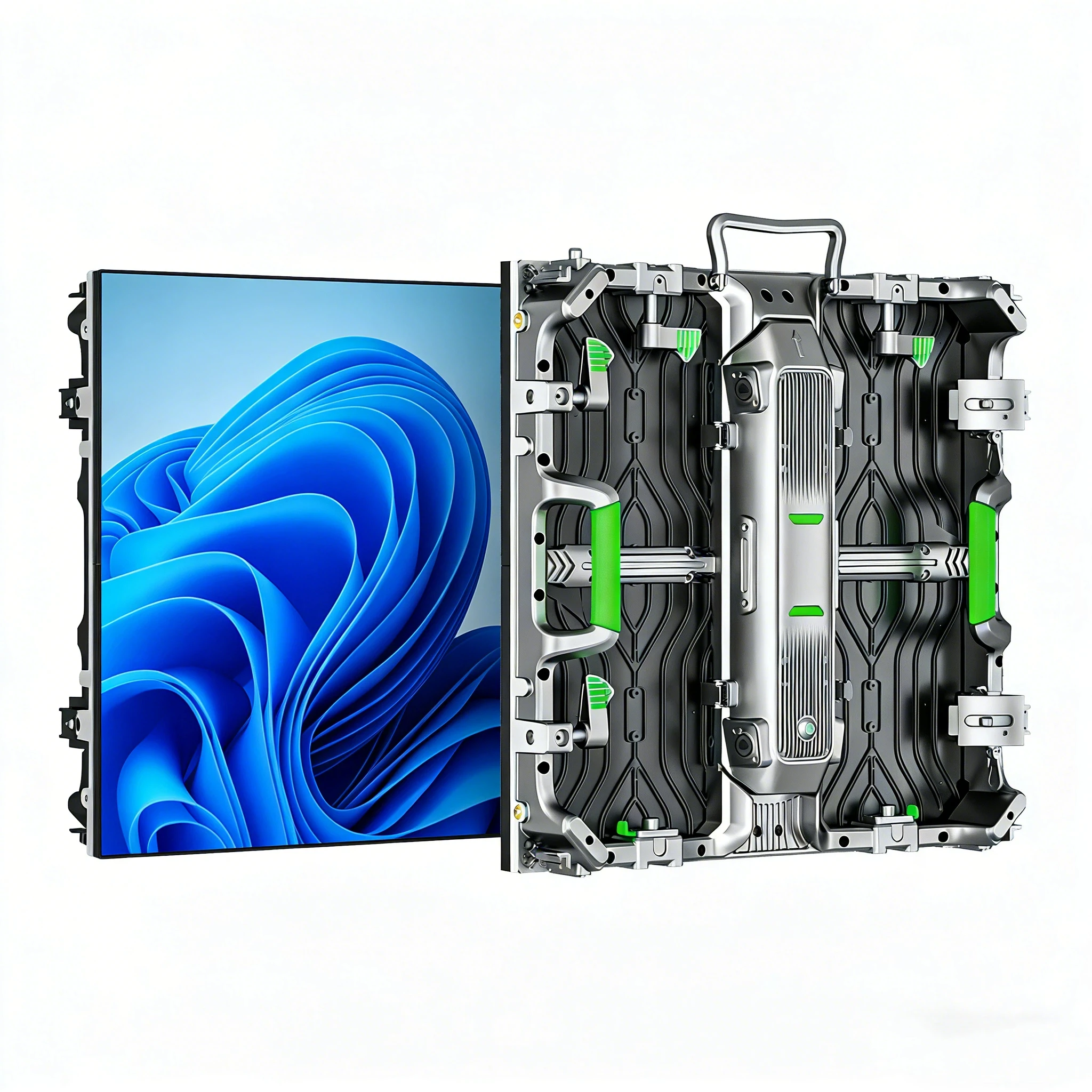 Complete System Full Color P2.97 High Brightness 8K HDR10+ Led Display 500mmx500mm Panel Backdrop Outdoor IP65