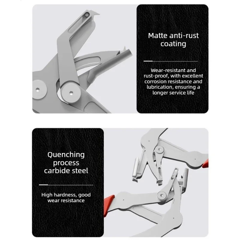 Professional Car Clip Removal Pliers Auto Trim Fastener Remover Tool Plastic Rivet Puller for Interior Door Panel Chassis Trunk - view 4