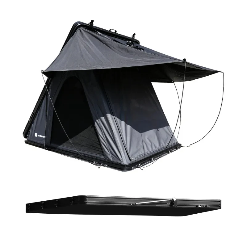 

Bestseller - Ultra-Thin Outdoor Camping Car Hard Shell Aluminum Alloy Triangle Roof Top Tent 1. Quick Open For Adventures