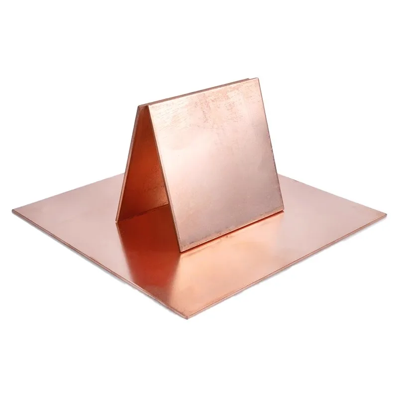 Imagem -03 - Placa de Cobre da Folha do Metal 99 cu Puro Espessura 0.1 Mm8 mm Comprimento 50 Mm5000 mm 1pc