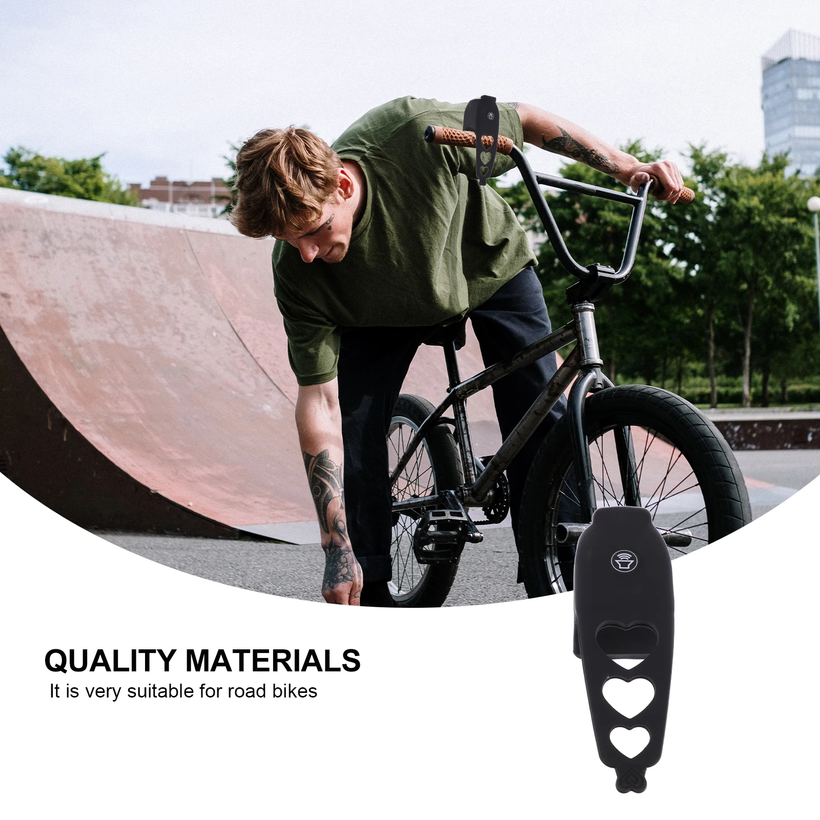 

1pc Durable Silicone Electric Electronic For Mountain Adjustable Loudspeaker Bike Supply Outdoor Horn Bike Trumpet Durable