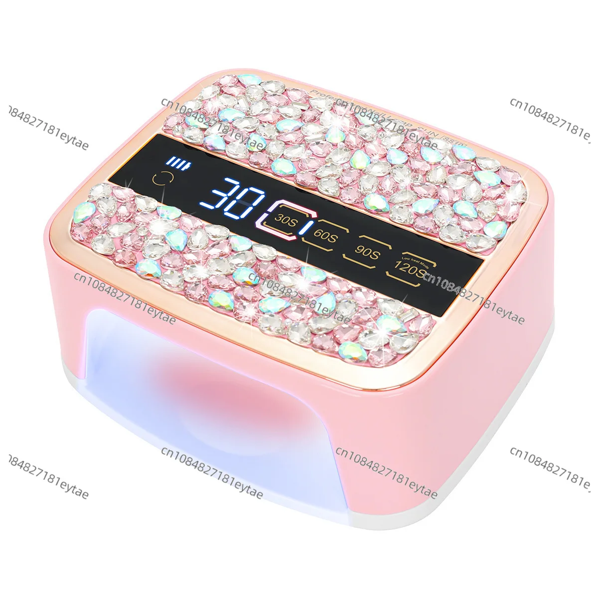 New power storage manicure phototherapy lamp 168W high-power quick-drying manicure baking lamp, portable for manicure shops