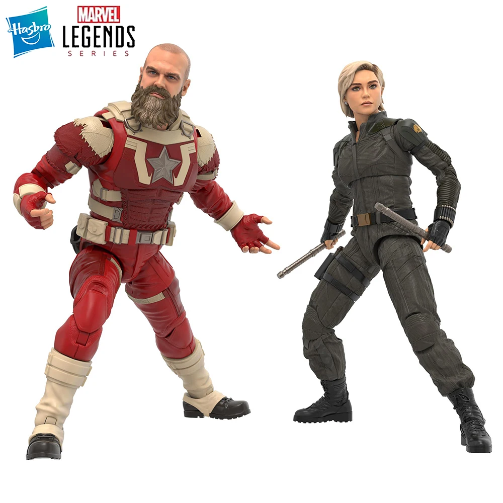 

В НАЛИЧИИ Hasbro Marvel Legends Series Yelena Belova and Red Guardian (THUNDERBOLTS*) 15 см, 2 шт., экшн-фигурка, модель игрушки