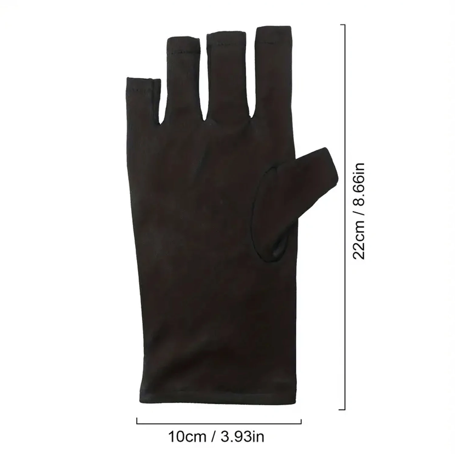 プロのアンチUV保護手袋,指の手袋,ミトン,ストレッチ,保護,手,マニキュア,家庭,屋外