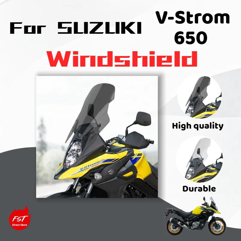 For Suzuki V-Strom 650, dedicated windshield rain guard modification parts.