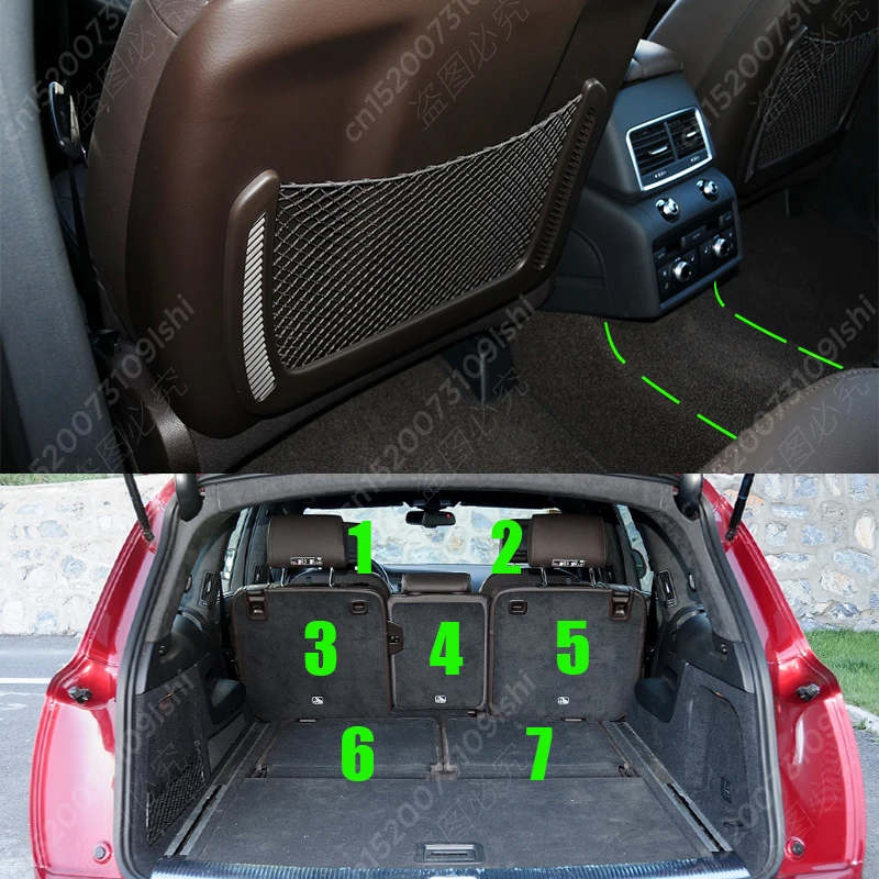 Car floor mats For AUDI Q7 (7 Seats) 2006 2007 2008 2009 2010 2011 2012 2013 2014 2015 Custom foot Pads interior accessories