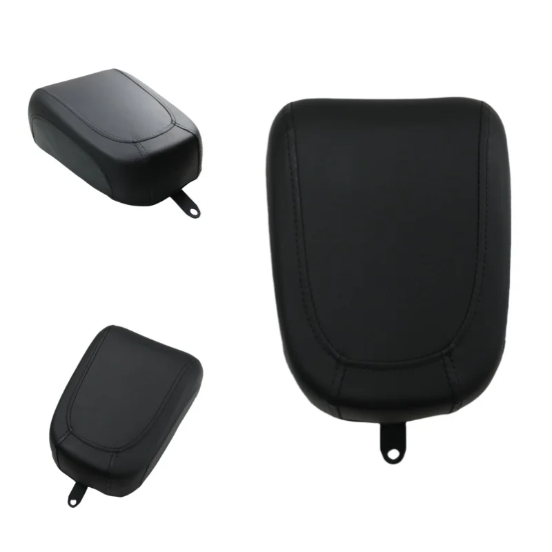 Мотоциклетная черная подушка пассажирского сиденья Pillion для Harley Davidson FLSTSB Softail Cross Bones 2008-2011