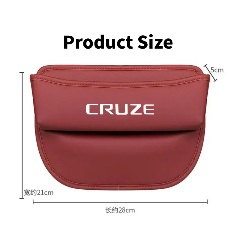 Car Seat Organizer Leather Crevice Storage Box for CRUZE T CRUZE Auto Accessories