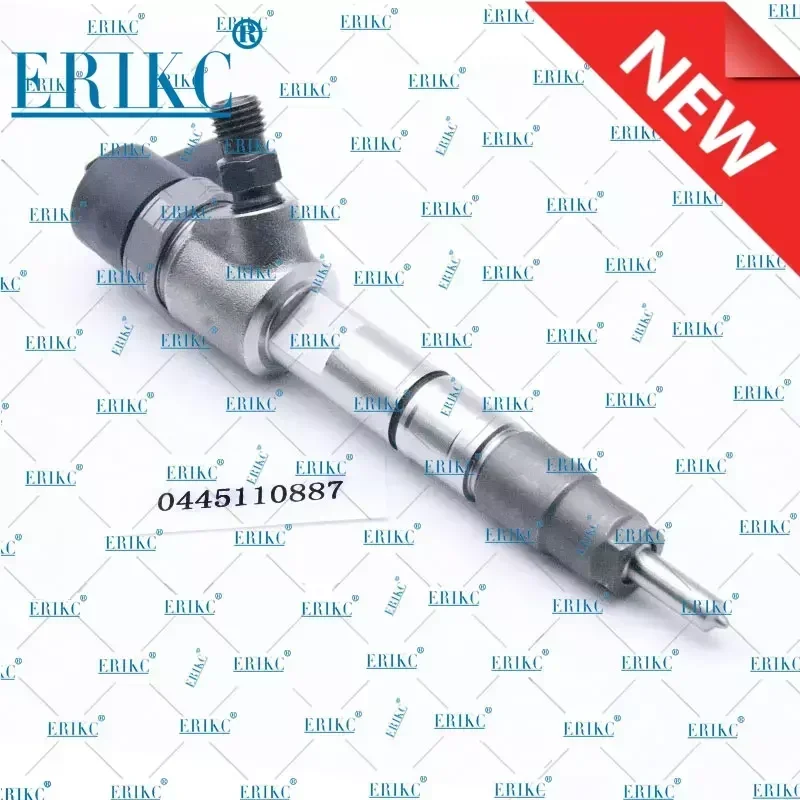 ERIKC Common Rail Fuel Injectors 0445110887 Oil Burner Spray Nozzle 0 445 110 887 Auto Engine Systems Injector 0445 110 887