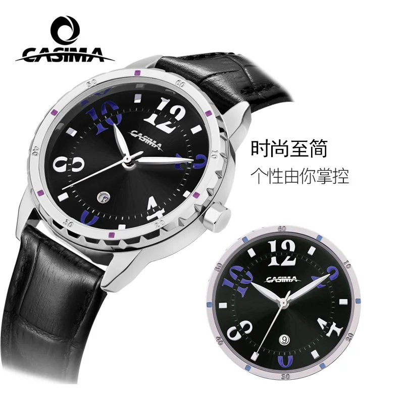 CASIMA Women's Wristwatch, Quartz Movement, Simple Trend  Fashionable, Waterproof, Luminous, Model SP-3008-1011