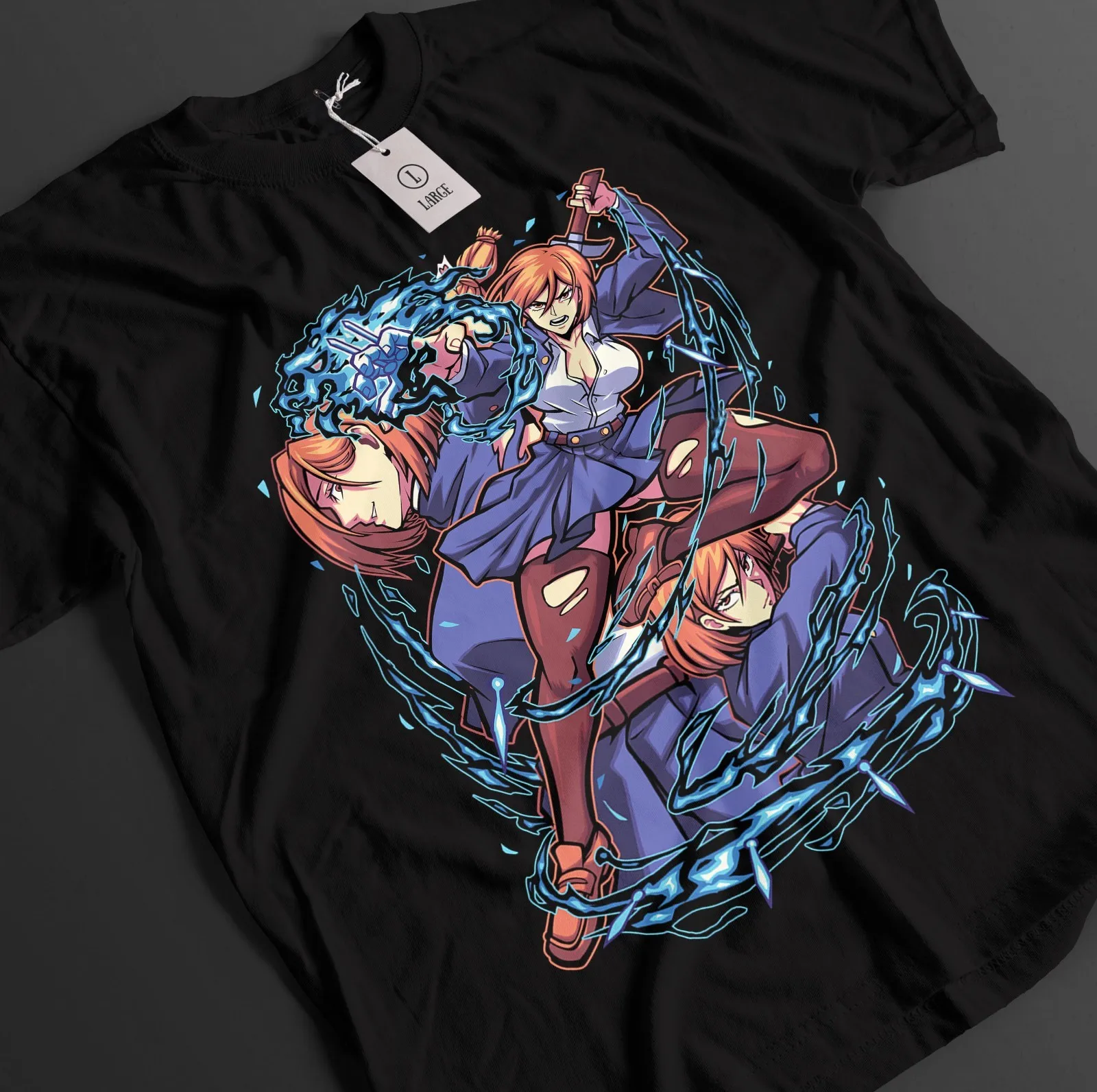 Jujutsu Kaisen Shirt Nobara Kugisaki T-Shirt Sukuna Mahito JJK Anime Unisex Tee