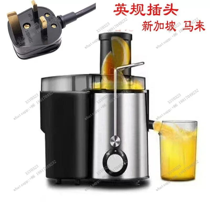 800W Stainless Steel Centrifugal Juicer Large Mouth Easy Clean for Fruits Vegetables Extractor