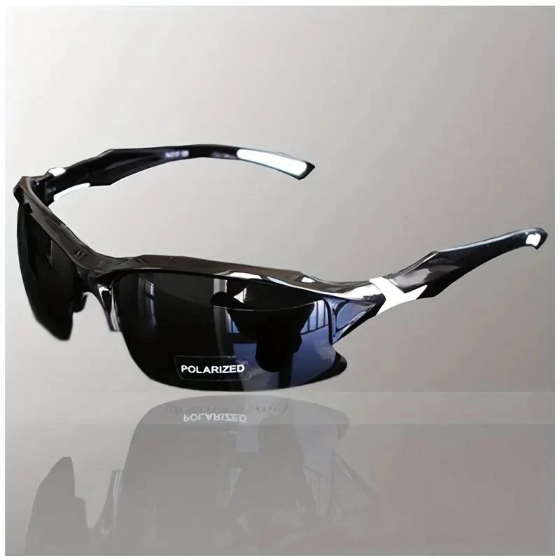 Outdoor Polarized Fashion Sports Glasses for Men and Women, Windproof Suitable for Baseball Running Fishing Golf and Driving