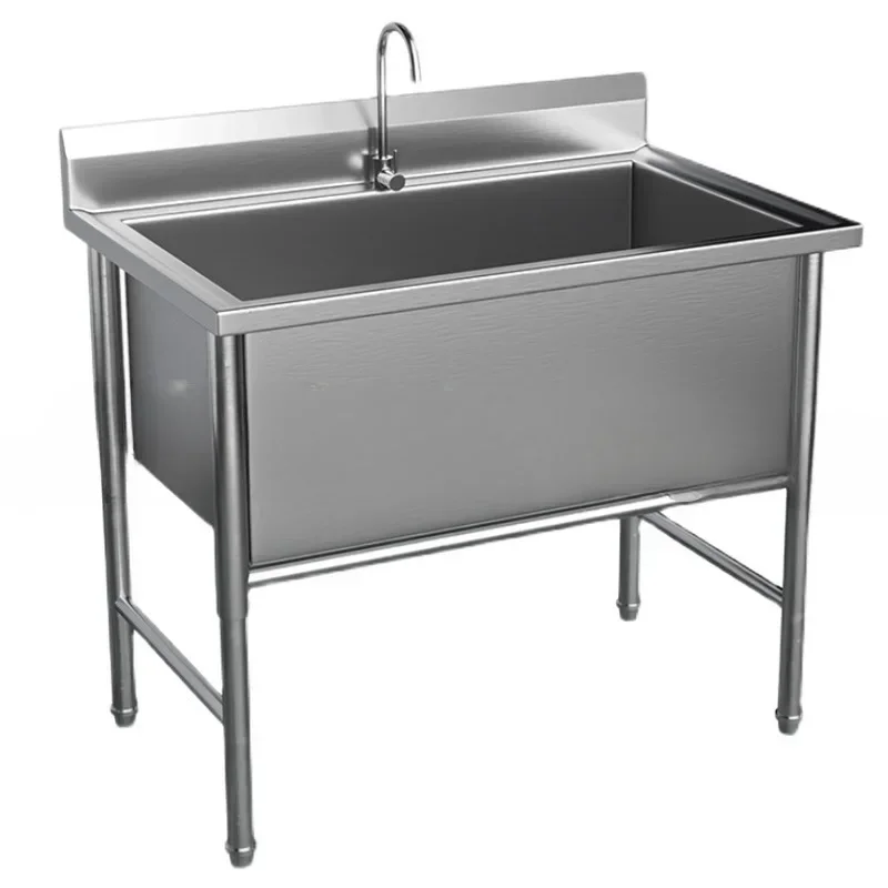 High QualityStainless Steel Defrosting Pool Commercial Sink 304 Restaurant Canteen Large Kitchen Soaking Pool