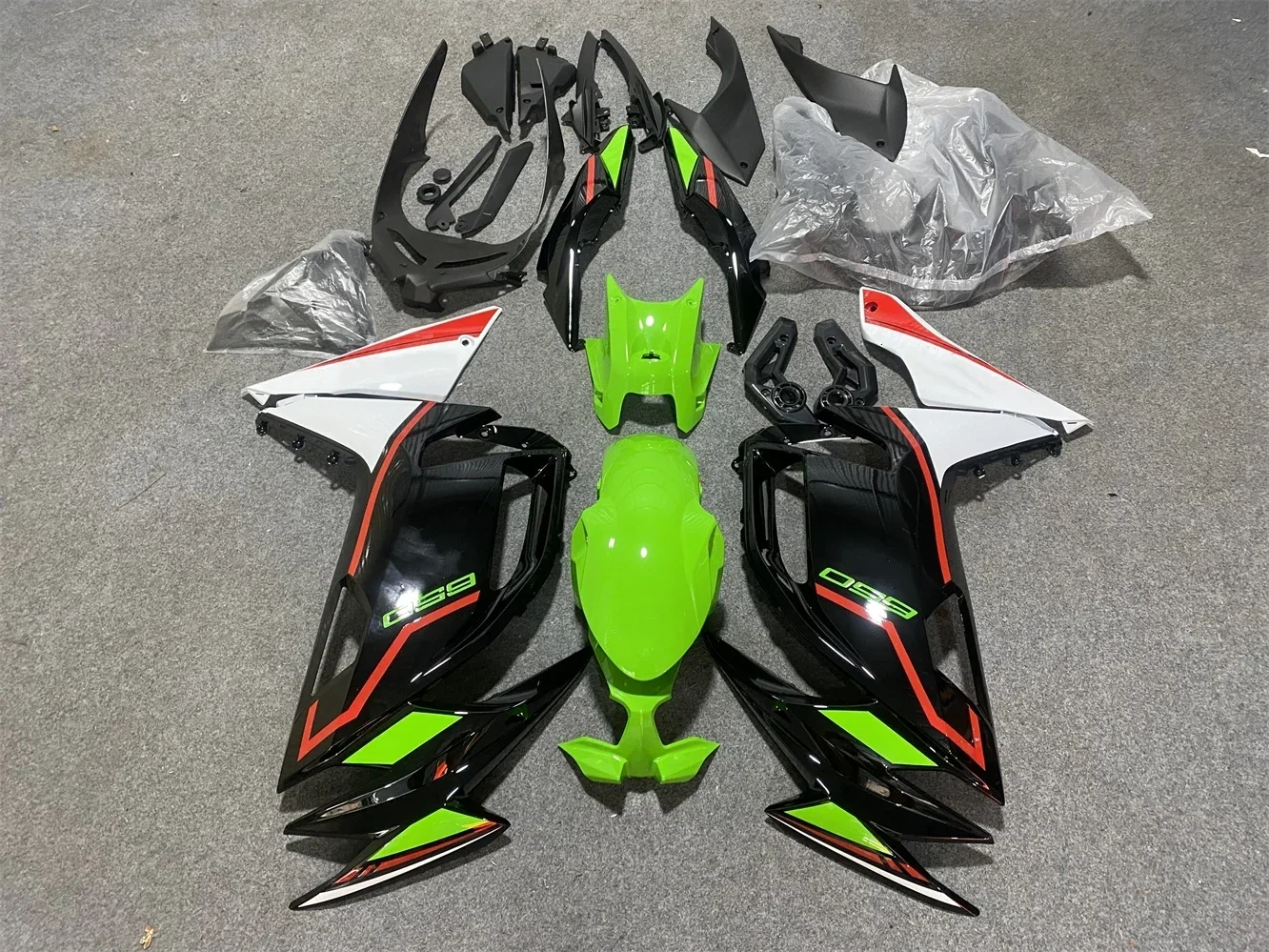 

Motorcycle Accessories Shell Fairing Kit Set Fit for Kawasaki NINJA 650 ER-6F EX650 2020 - 2022 NINJA650 ER6F 2021 20 21 22