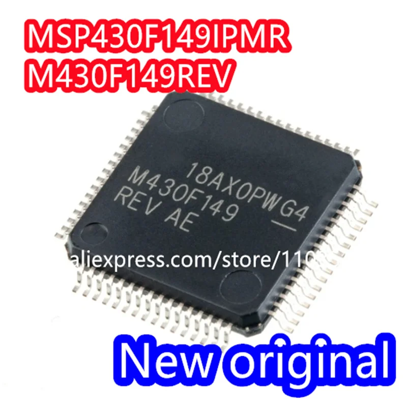 M430F149 MSP430F149IPMR MSP430F149IPM MSP430F149 QFP64 100% New original (5PCS)