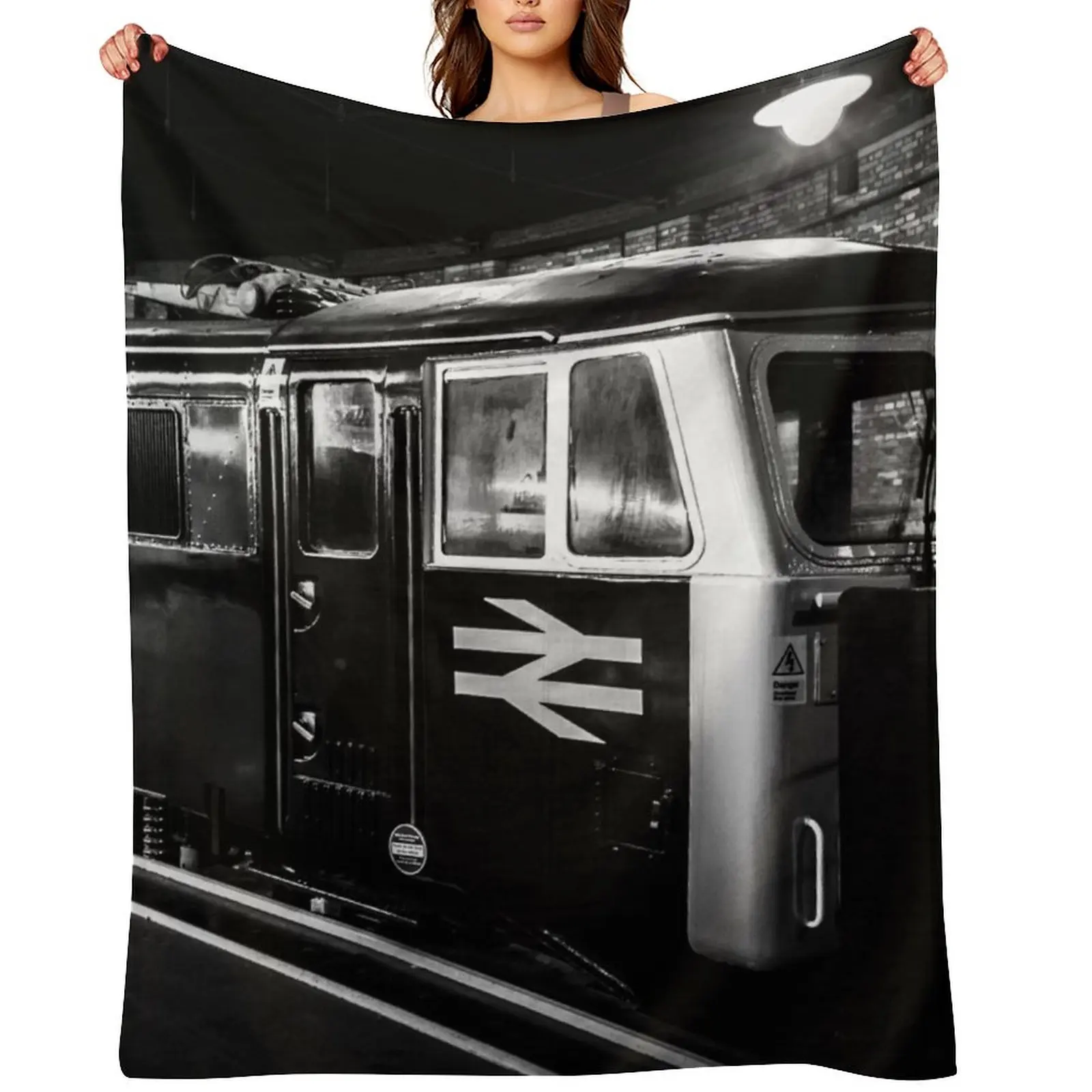 

British Rail Royal Scot Locomotive Throw Blanket Beautifuls Decorative Beds for winter Blankets For Bed Blankets