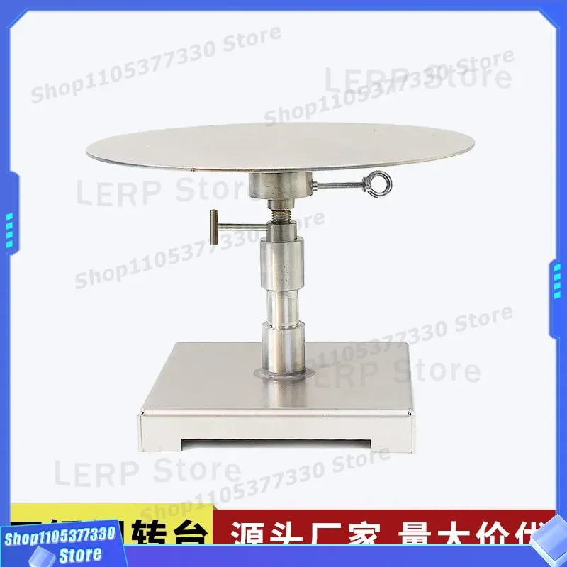 Professional Stainless Steel Bonsai Turntable Rotating Workbench for Tree Modeling and Pruning Operation Heavy Duty