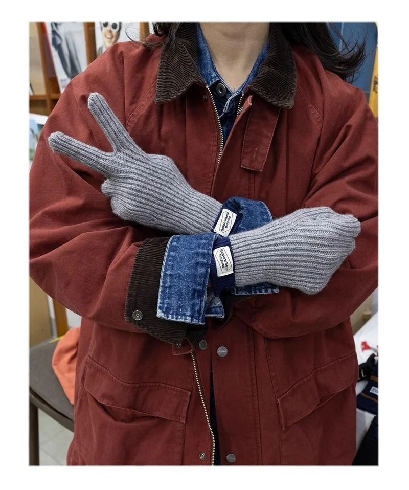 Colorful Winter Gloves for Men Women ,Touch Screen Cold Weather Thermal Warm Knit Glove for Running Driving Hiking