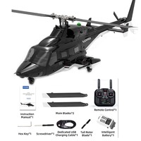 In Stock YUXIANG F02S Airwolf Nine Channel GPS Intelligent 6G Airless Simulation Helicopter