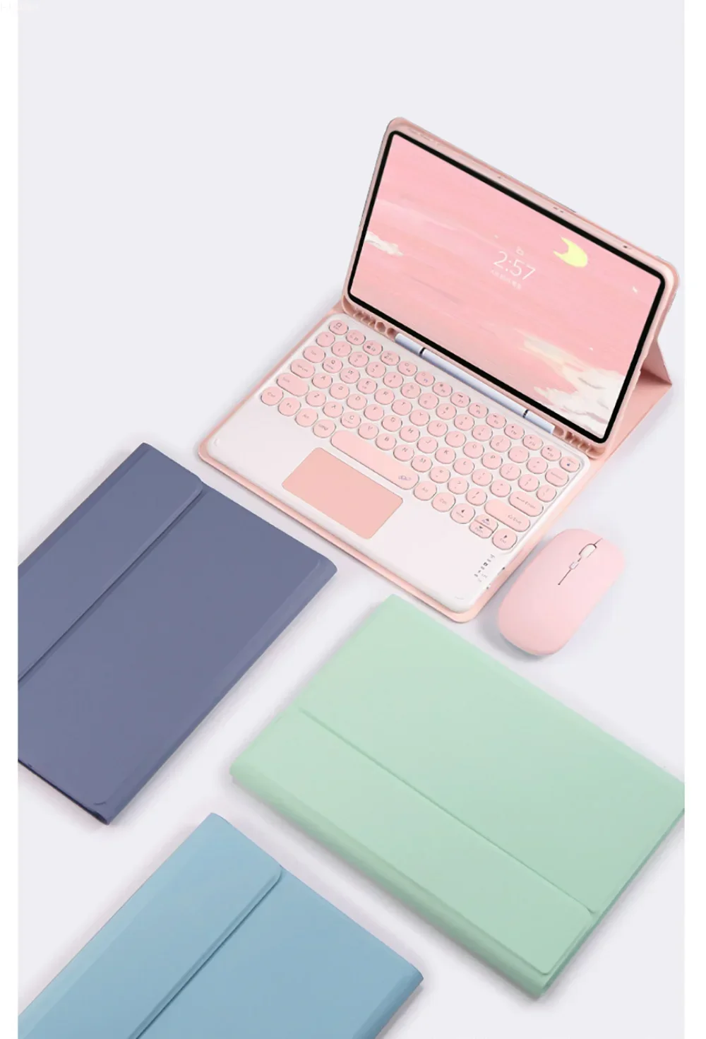 

Tablets Keyboard Case For Samsung Galaxy Tab A9 Plus A8 10.5 S6 Lite 10.4 S9 11 S7 FE 12.4 Inch Cover For Galaxy Tab S8 S9 11