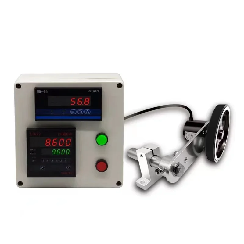 Encoder Wheel Meter Measuring Wheel Intelligent Length Measurement Roller Type Encoder With Digital Controlling Counter