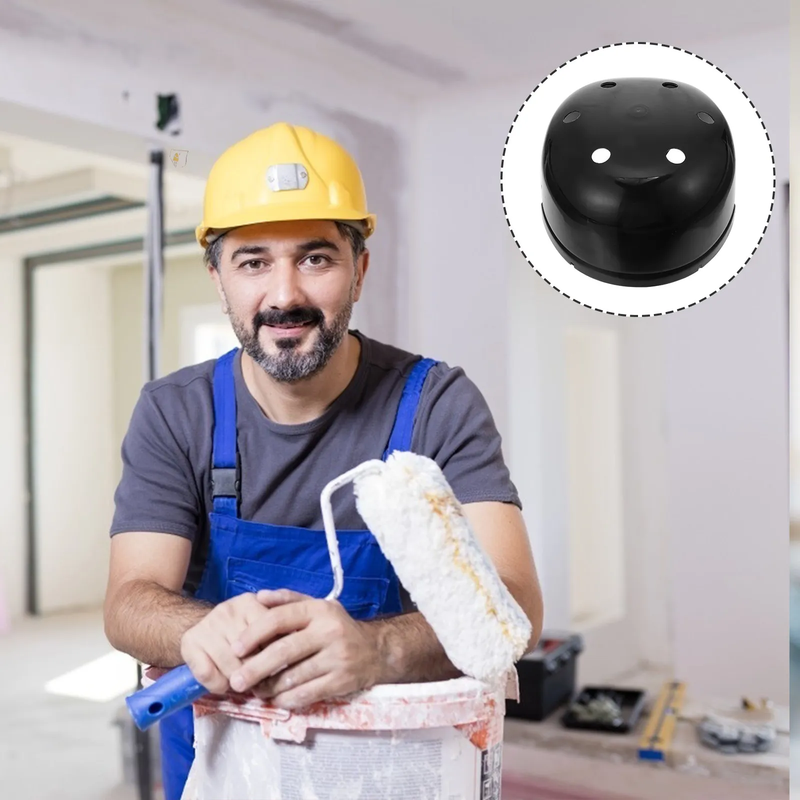

1Pcs Anti-Collision Safety Shell Lightweight Breathable ABS Hard Hat for Construction Workers Electricians Mechanics