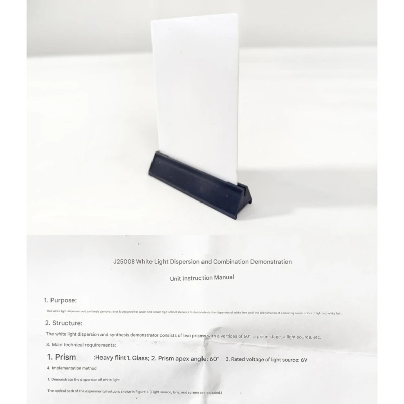 Light Dispersion and Synthesis Demonstrator For Science Education