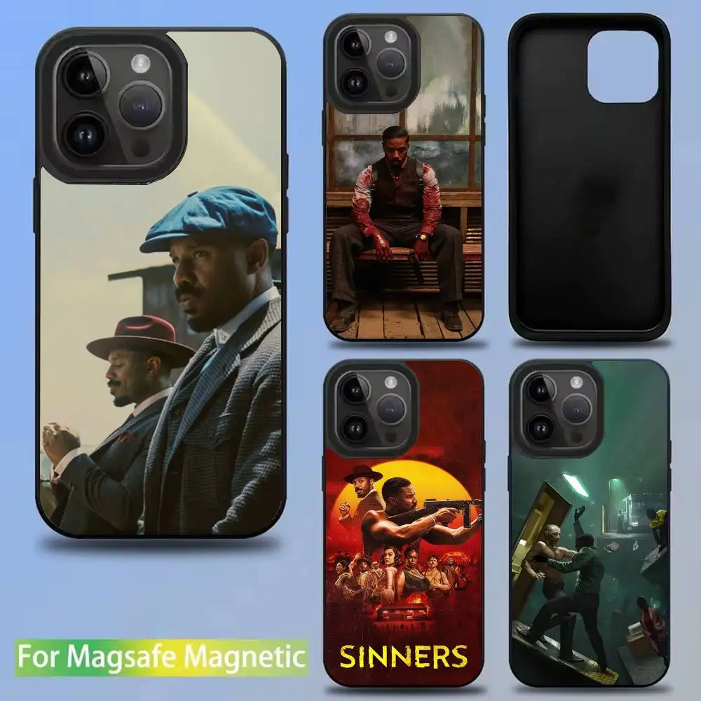 

S-Sinners Movie S-Stack Phone Case For iPhone 17,16,15,14,13,12,11,Pro,Max,Plus,Mini,SE New Magsafe Magnetic Wireless Charging