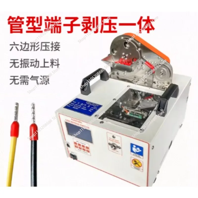 Experience Wire End Ferrules Crimping Machine for Wire Stripping and Ferrule Crimping Job