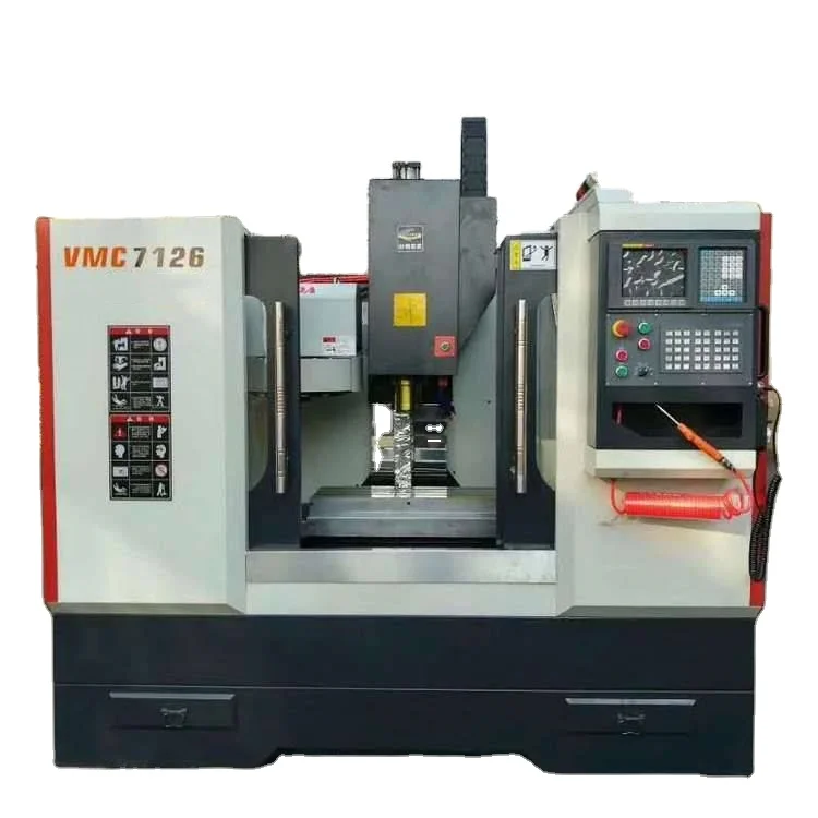 GOOD price vmc7126 small cnc machine center GSK BT40 vertical cnc milling machining center