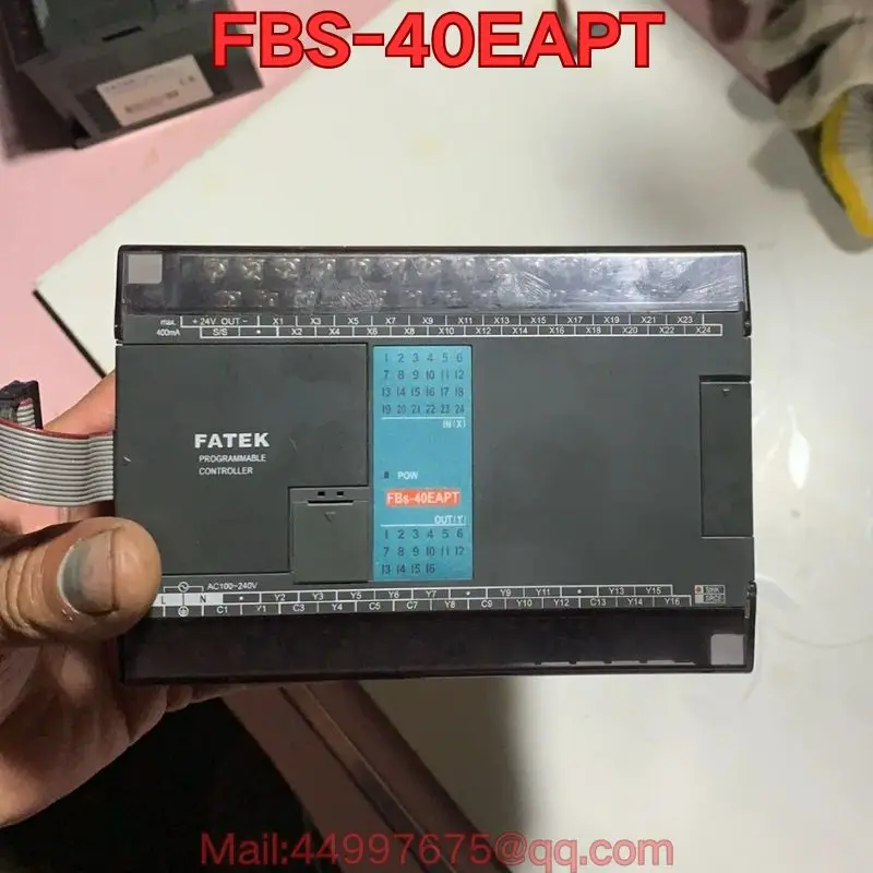 Second-hand FBS-40EAPT PLC controller functional test is normal Latest prices for August 2026