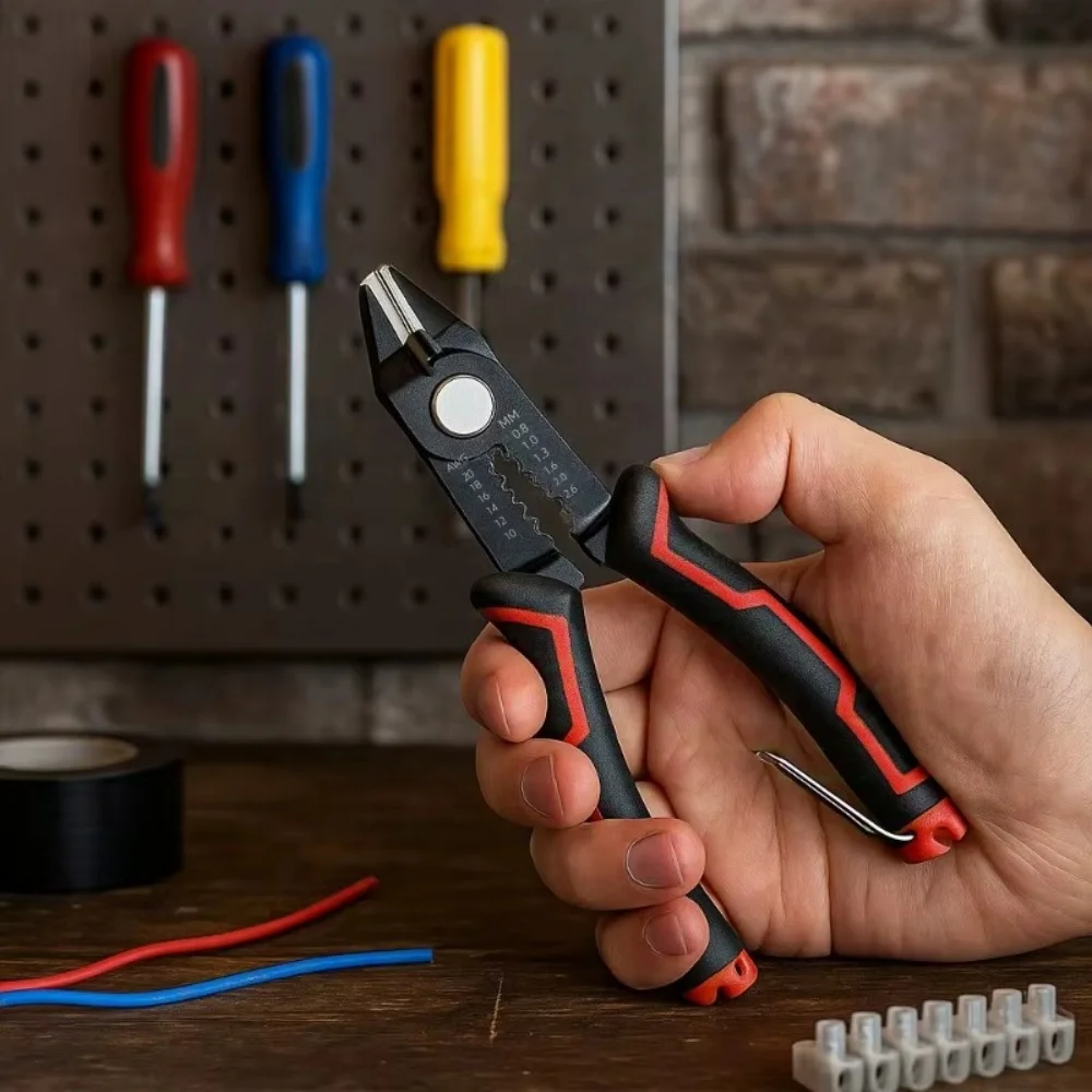 Automatic Stripping Cutter Wire Stripper Pliers Cable Wire Crimping Electrician Repair Tools Wire Stripper Tool hand tools