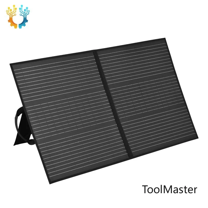 

【2026】100W Portable Foldable Monocrystalline Solar Panel Charger Perfect Power Station Solution For Camping & Mobile Phone Charg