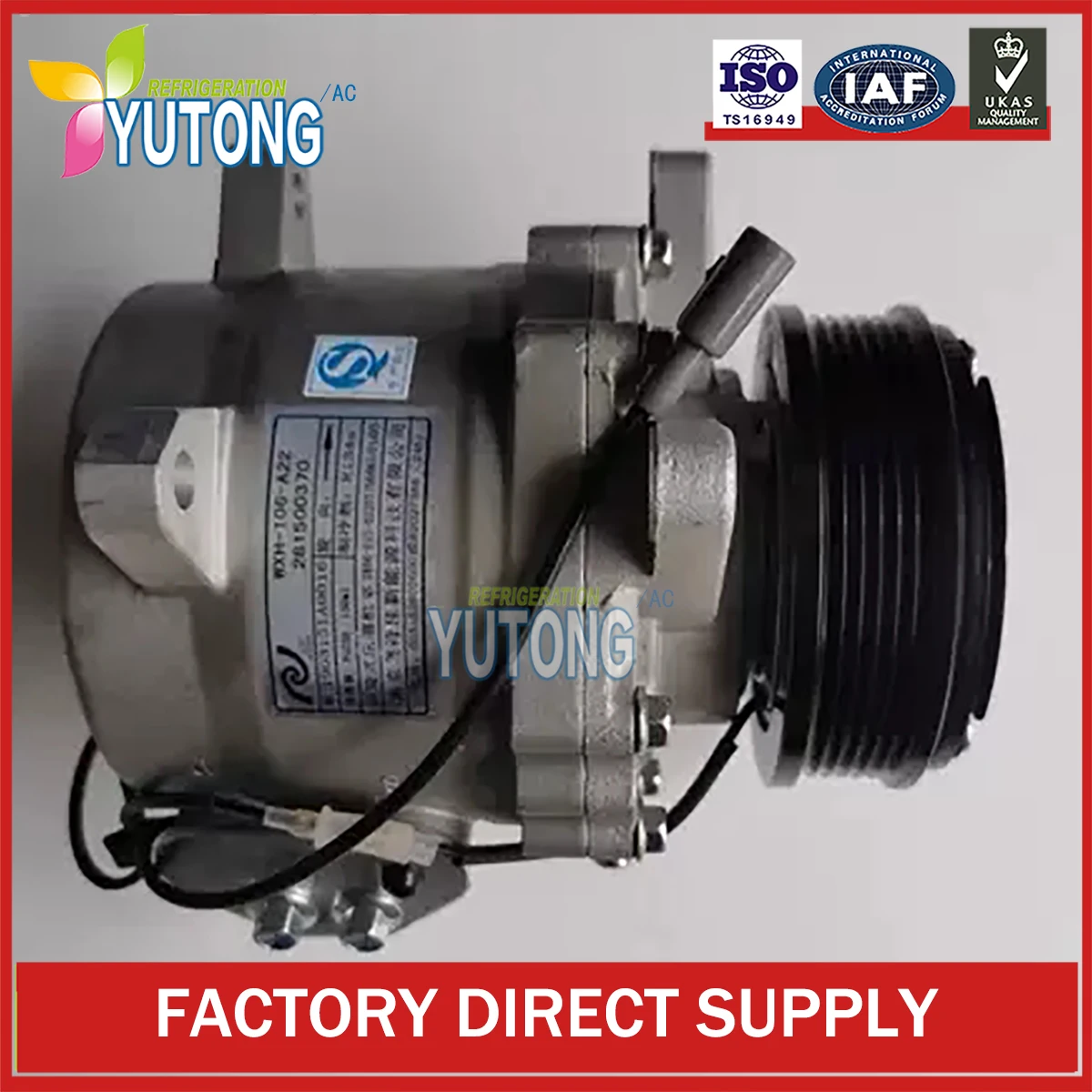 

ATC-106-A22 AC Compressor for JinLv HaiShi GW 2.8T WXH-106-A22