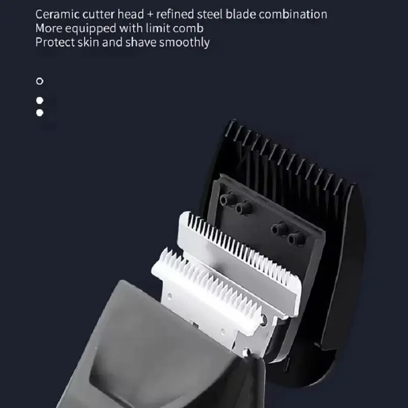 كيمي-آلة تشذيب الشعر الكهربائية للمناطق الحساسة ، قاطع الجسم المقاوم للماء ، التقليم الآمن وغير المؤلم ، ماكينة حلاقة السيراميك ،