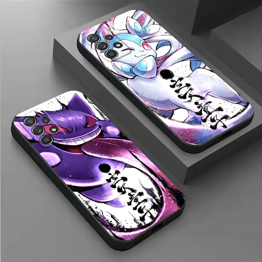 

Pokemons Gengar Sylveon Anime Phone Cover For Samsung Galaxy A56 A55 A36 A26 A35 A34 A53 A54 A52 A71 A73 A72 A42 A32 A33 Cases