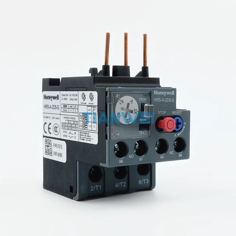 

HRS-A-2D5-S 100% New and Original Honeywell Thermal Overload Relay in Stock Now Inquiry Price
